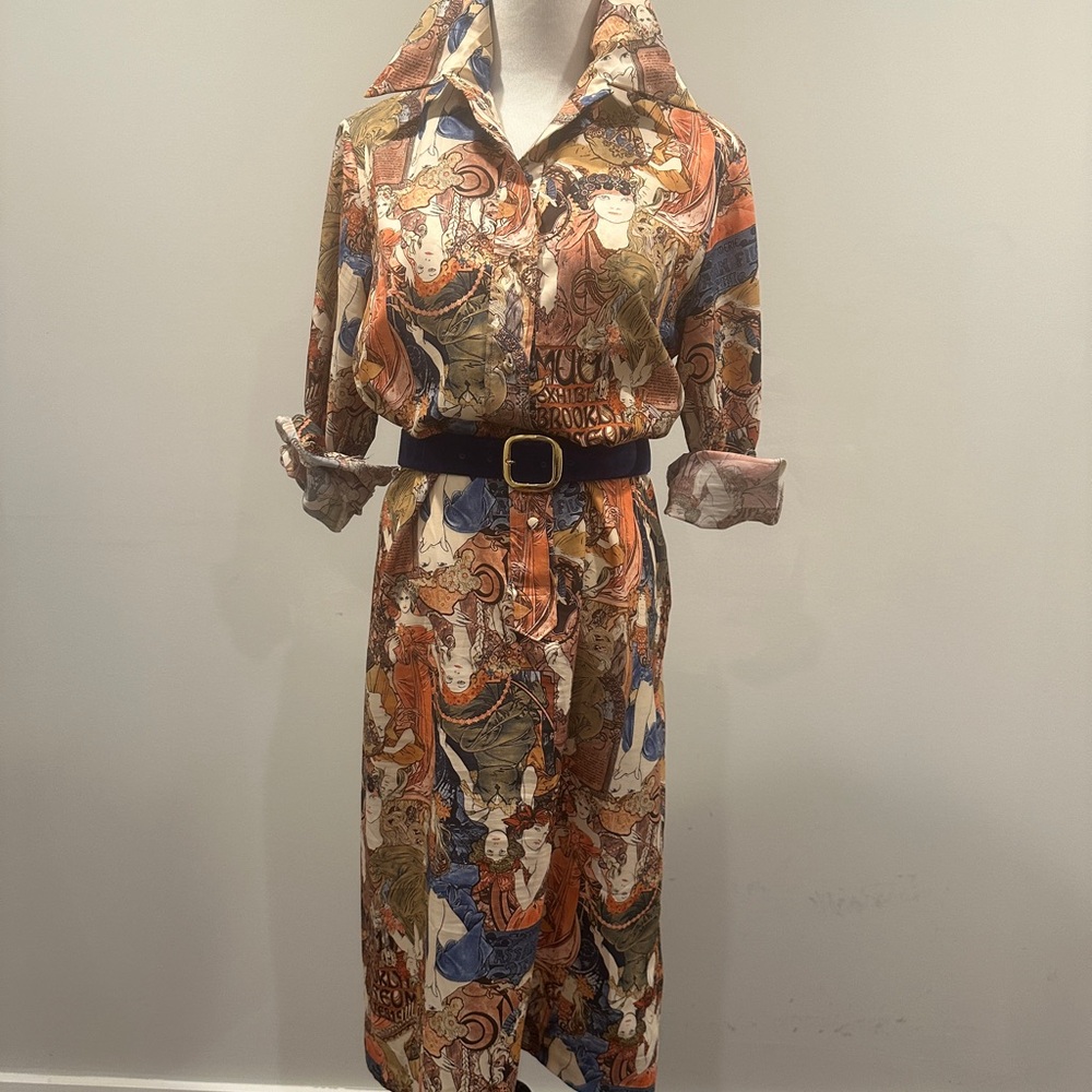 Vintage Lanvin shirt dress - Picture 7 of 10